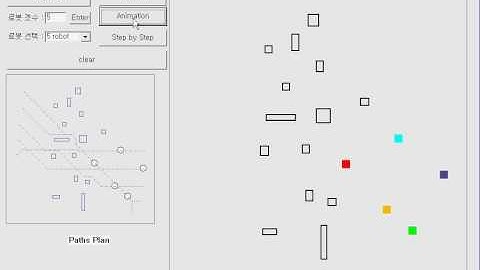 N robots dynamic path planning - obstacles