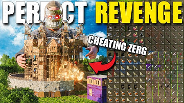 We got the Perfect REVENGE on a Cheating Zerg - Rust Movie