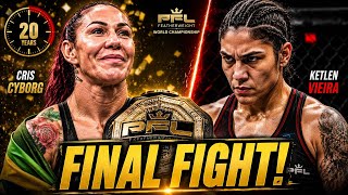 Cris Cyborg Announces RETIREMENT! Final MMA Fight vs Vieira — End of a Legend