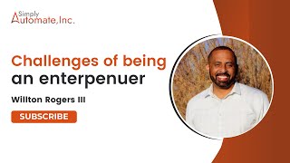 challenges of being an entrepreneur.