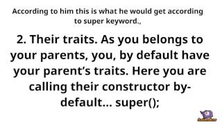 Super keyword in Java