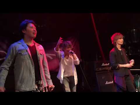 |DREAM LIVE|YU-8×Akinao×TaKaHiRo cover『ORANGERANGE/イケナイ太陽』2018/03/18@浜松G-SIDE