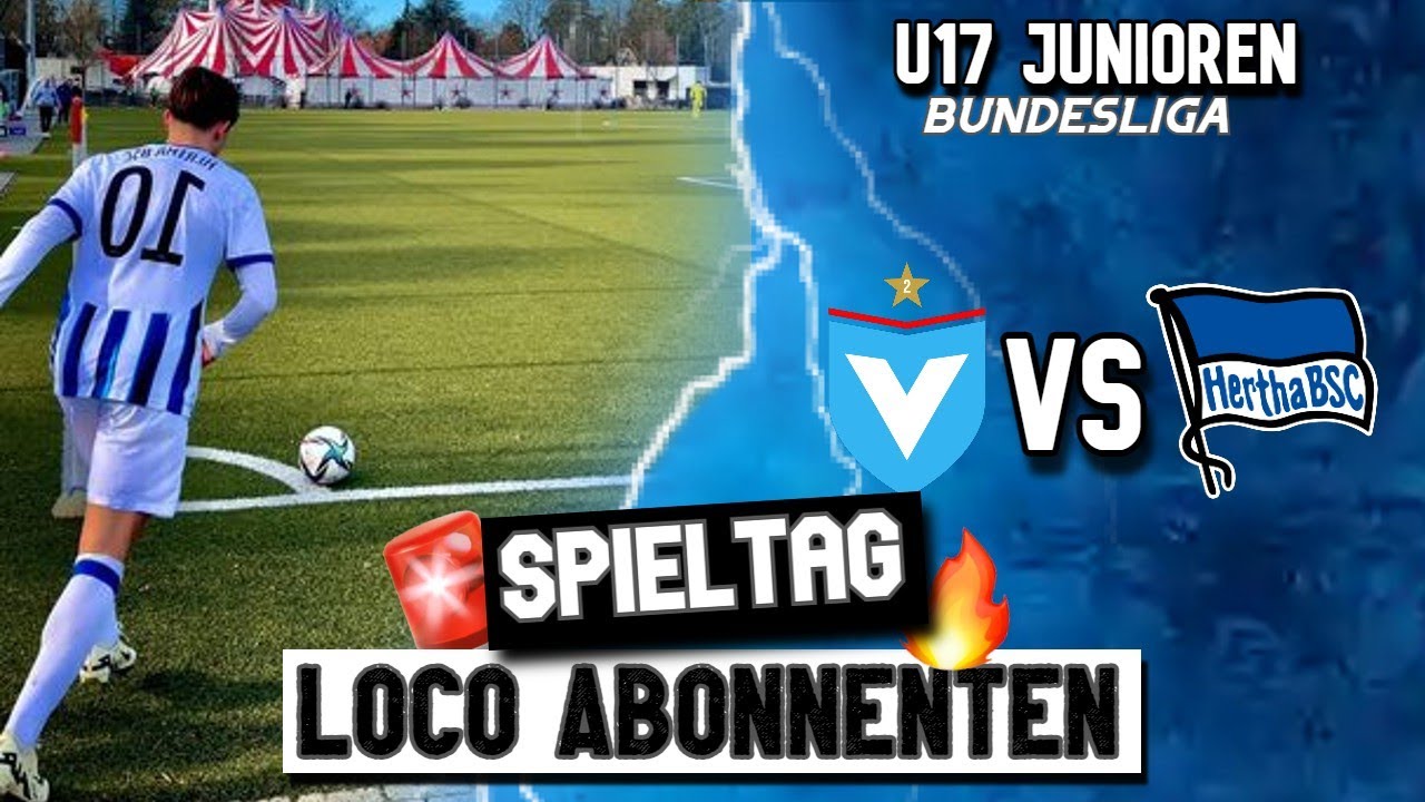 U17 Bundesliga Derby🚨😱 - Viktoria Berlin vs Hertha BSC 🔥