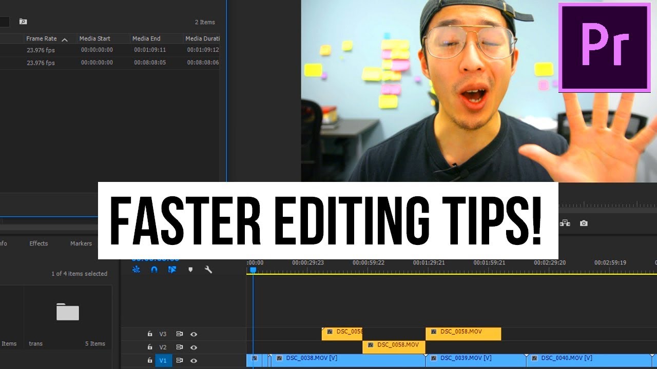 How To Edit FASTER In Adobe Premiere Pro CC 2018 Tips On Premiere Pro