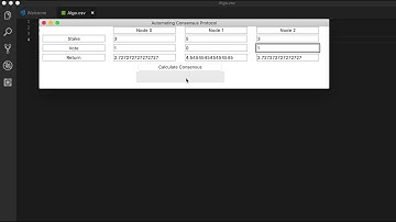 Automating Algorand Consensus