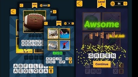 4 Pictures 1 Word  - Construct 2 Game Template