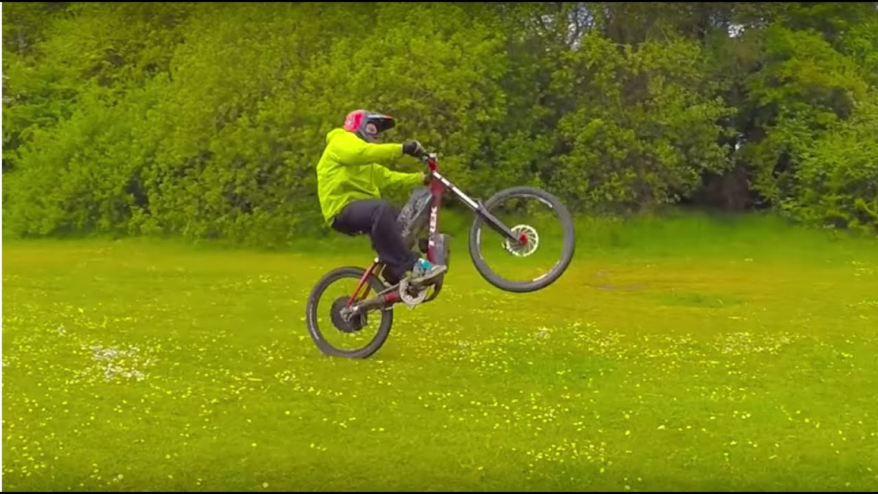 9000w e bike wheelie test YouTube