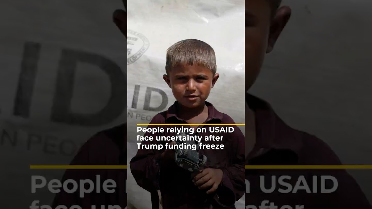Люди, полагающиеся на USAID, столкнулись с неопределенностью после заморозки финансирования Трамп...