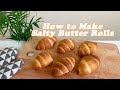 소금빵 만들기 Making Salty Butter rolls