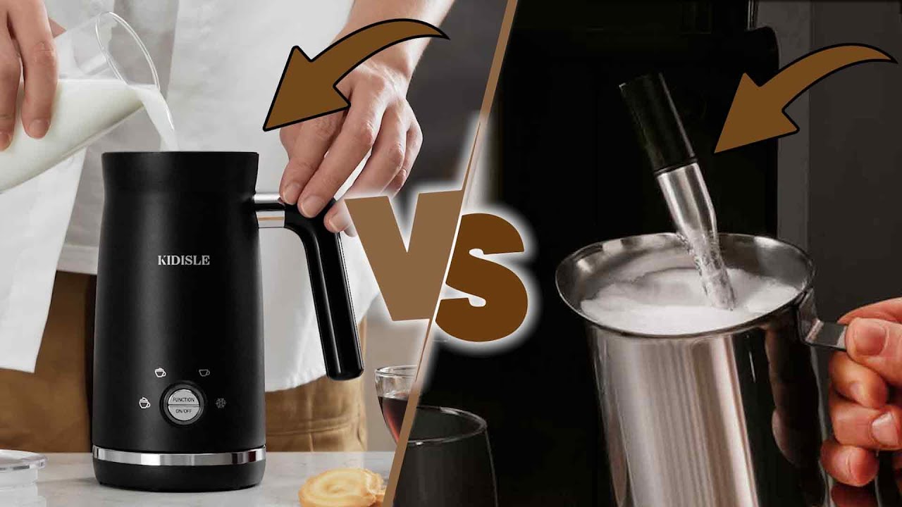 Milk Frother Machine vs Frothing Wand