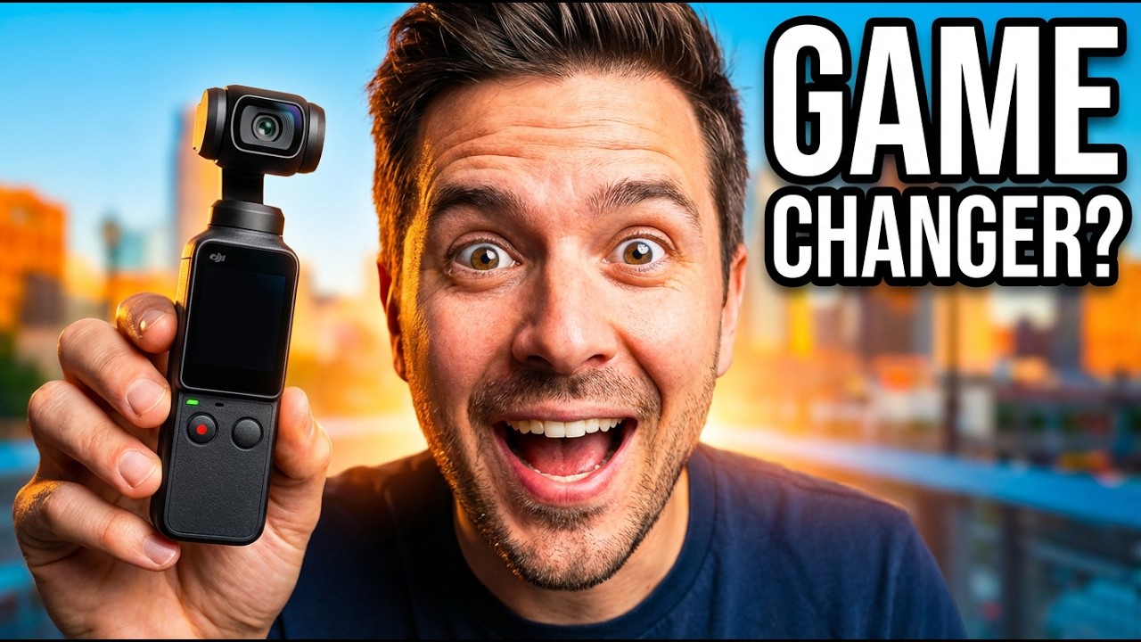 DJI Pocket 4 Just Got Better! LED Upgrade + SuperPhoto Mode Tested