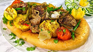 Afghan Rosh Kabab | روش کباب  به دیگ بخار
