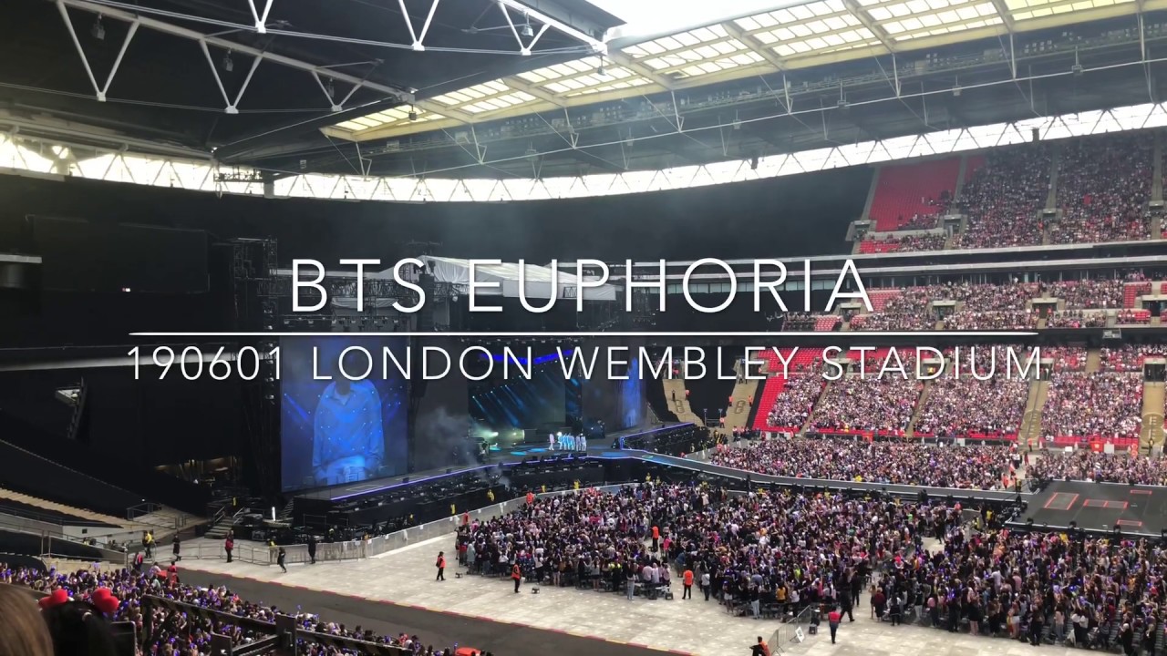 BTS Euphoria jungkook Wembley stadium 방탄소년단 유포리아 전정국 웸블리 공연