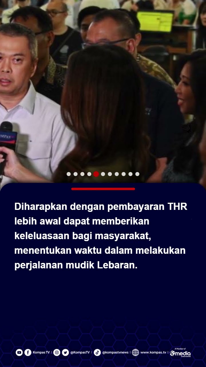 Pemerintah Wacanakan Pembayaran THR Lebaran 2025 Dipercepat #lebaran  #tunjanganhariraya