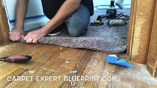 HOW TO TRANSITION CARPET TO HARDWOOD