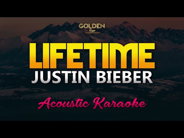 Lifetime - Justin Bieber (Karaoke/Instrumental) class=