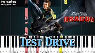 [Intermediate] Test Drive  How to Train Your Dragon | Piano Tutorial