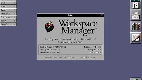 Installing OpenStep 4.2 in VirtualBox. See description for details!