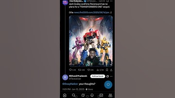 Transformers One Is A One and Done Movie #shorts #meme