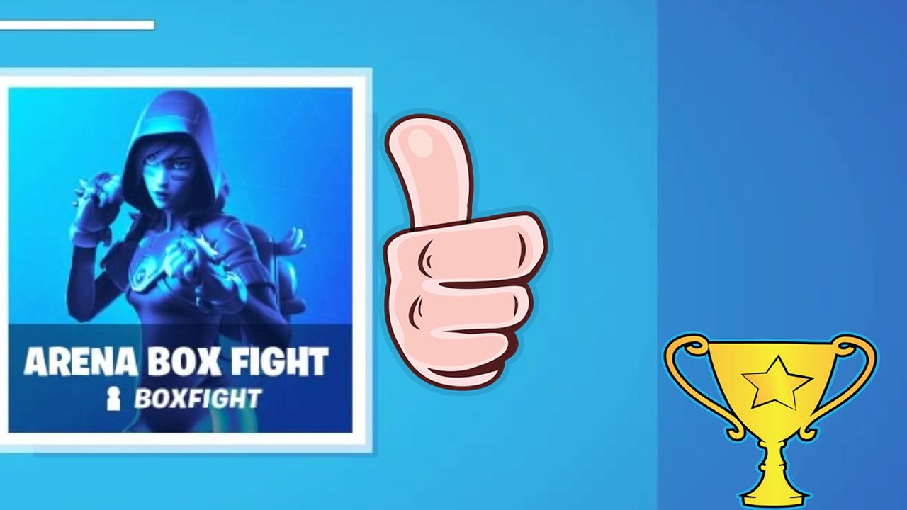 Playing the new arena box fight on fortnite - YouTube