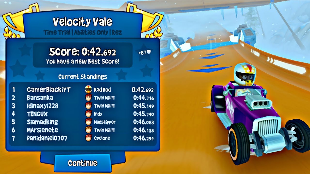 I Won the New Rez Outfit!🏆| Velocity Vale ⏰ | Beach Buggy Racing 2 