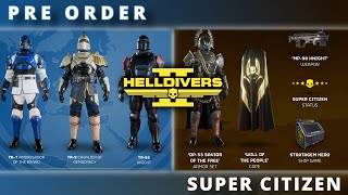 Helldivers 2: Everything you need to know about PREORDER & SUPER CITIZEN EDITION