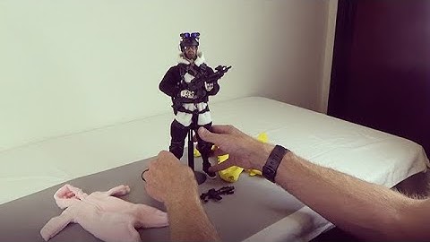 Sully Talks Kitbashes with a 1/6 scale Custom Division "Panda Sully" Action Figure