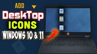 The secret trick to customize Windows 10 icons _ Add Desktop Icons 2024