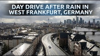 Relaxing Daytime Drive in Hofheim near West Frankfurt, Germany | After Rain 😌🌦️🚘