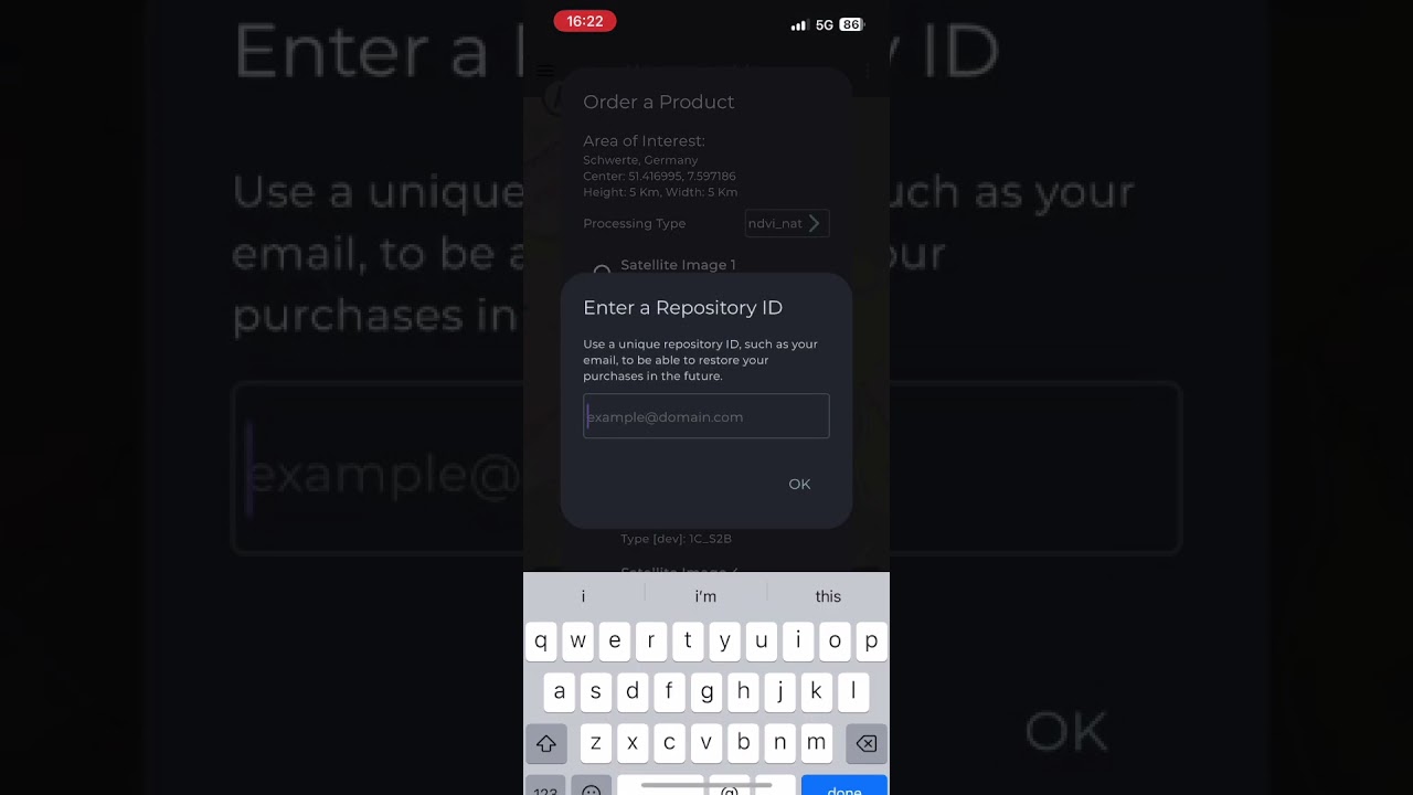 GPS Waypoints LITE - Request EO Products on demand (iOS only)