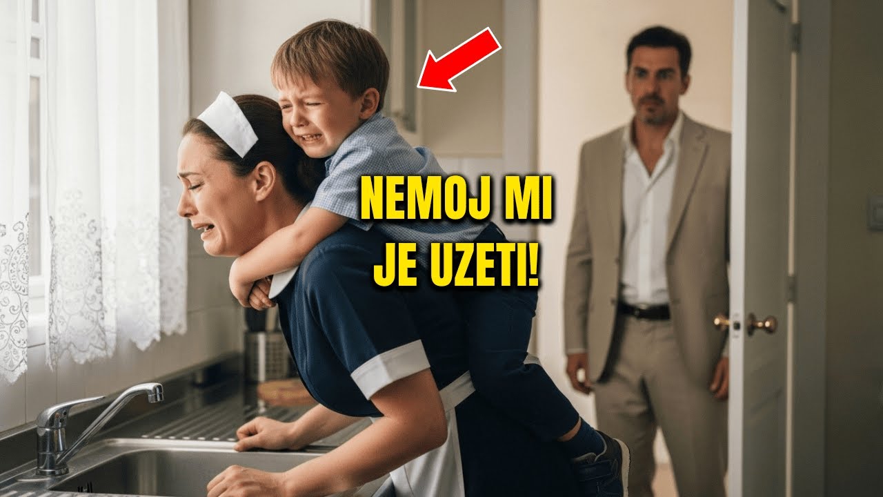 MILIJUNAŠ se VRAĆA KUĆI i ZATEKNE novu ČISTAČICU s DJEČAKOM koji ga zove 'TATA' u KUHINJI