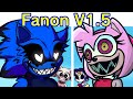 Friday Night Funkin&#39; VS Fanon V1.5: Horrors Unknown FULL WEEK (FNF Mod) (Sonic/Nantelle/GF/Amy/Miku)