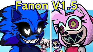 Friday Night Funkin' Vs Fanon V1.5: Horrors Unknown Full Week (Fnf Mod) (Sonic/Nantelle/Gf/Amy/Miku)