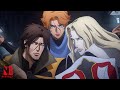 Castlevania | Multi-Audio Clip: Alucard, Trevor, and Sypha 2.0 | Netflix Anime