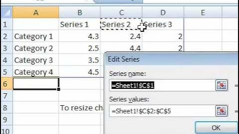 How to modify legend entries for a chart in an email message