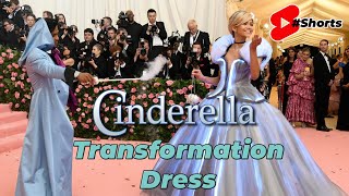 Cinderella 👸 Light Up Dress Transformation #Shorts