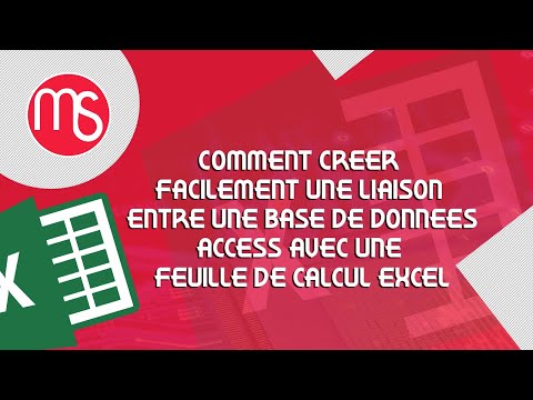 Vidéo: Pouvez-vous lier une base de données Access à Excel ?