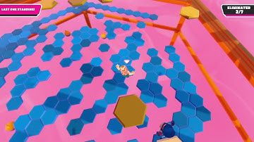 fall guys hexagone tile collision bug