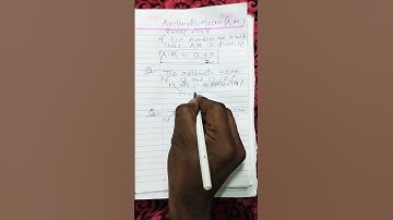 Arithmetic Mean of two numbers A.M. of two numbers Average of two numbers #viral #reels #AM