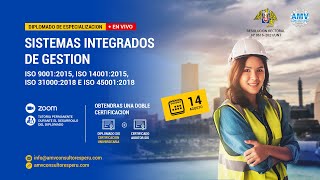 SISTEMAS INTEGRADOS DE GESTION SEGUN LAS NORMAS ISO 9001  ISO 14001  ISO 45001