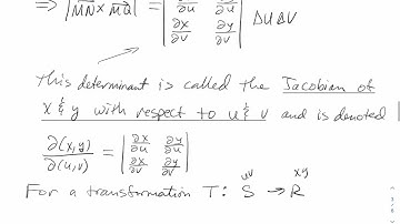 Change of Variables in Multiple Integrals (Jacobian) - Multivariable Calculus (15.9b)