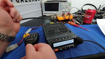 Wouxun KG-980PL 50, 70, 144, 430 MHz Mobile transceiver. A quick look!