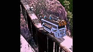 Conquering the Cliffs: Extreme Bus Driving on Mountain Roads || Driving Bus ID screenshot 5