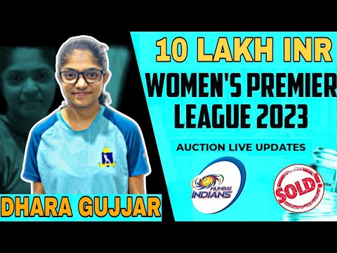 DHARA GUJJAR || MUMBAI INDIANS || WOMEN'S PREMIER LEAGUE 2023