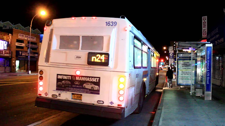 NICE Bus: Garden City Bound Orion 5 CNG [#1639] at Hillside Ave & 170th Street