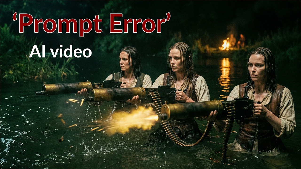 "PROMPT ERROR" - AI Short Film | Kling 3.0 