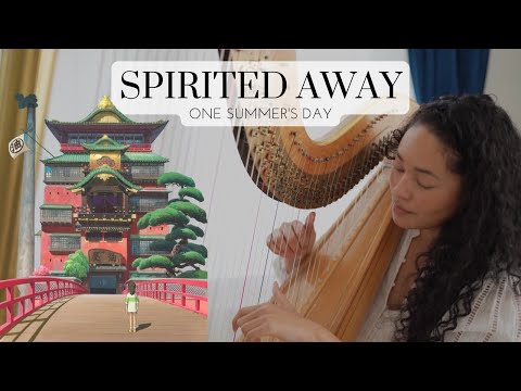 Spirited Away - One Summer's Day (Harp Cover) - YouTube