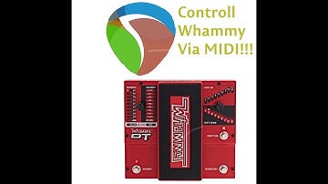 Control the Digitech Whammy DT via MIDI in Reaper | Tutorial
