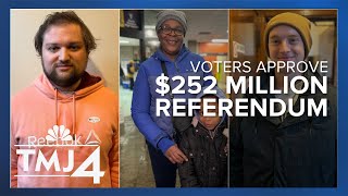 Voters share how they voted for the MPS $252 million referendum