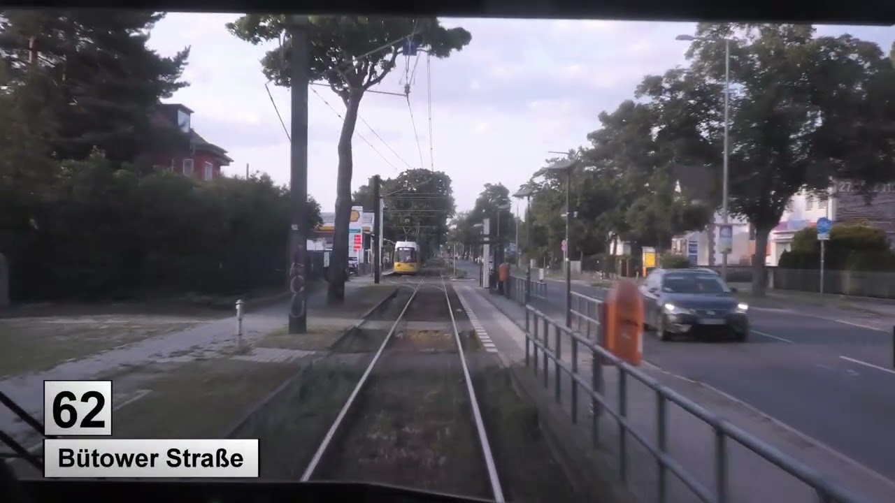 Straßenbahn Berlin 2025 Linie 62